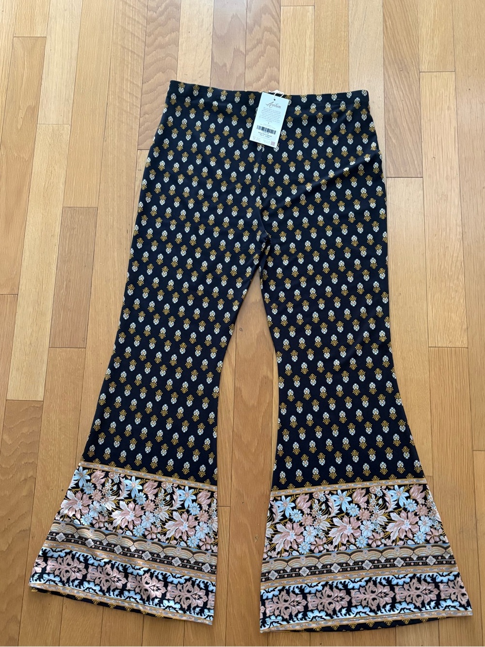 NWT Arnhem - Babylon Bells XXL Stretch Pants in Midnight